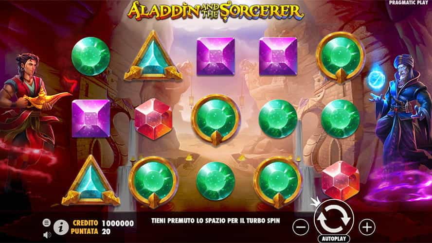 Aladdin and the Sorcerer gratis: la demo