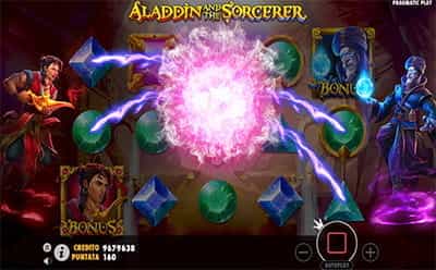 Aladdin and the Sorcerer giro bonus