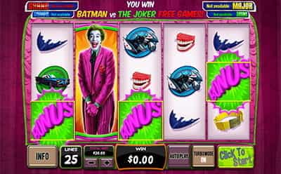 Batman and Joker Jewels giro bonus