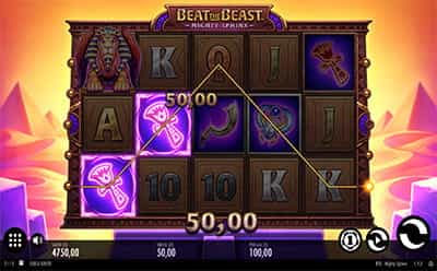 Beat the Beast Mighty Sphinx giro bonus