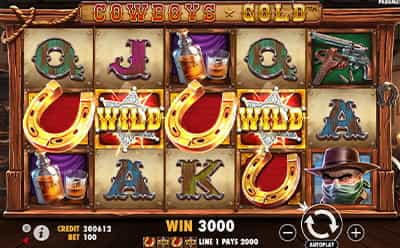 Cowboys Gold giro bonus