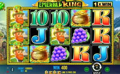 Emerald King giro bonus