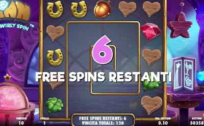 Finn and the Swirly Spin slot giri gratis