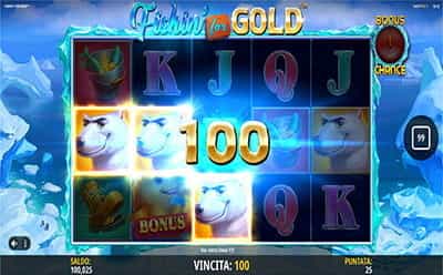 Slot Fishin for Gold giro bonus