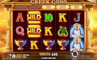 Greek Gods giro bonus
