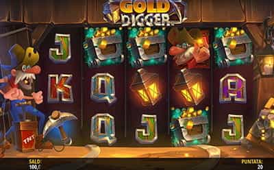 Hold&Win Gold Digger mobile 