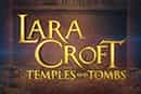 Il logo del gioco slot Lara Croft: Temples and Tombs