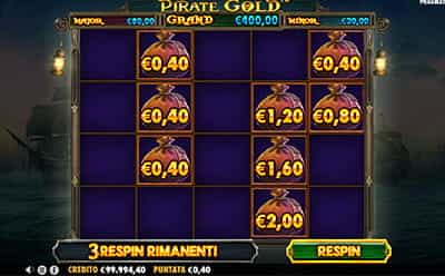 Pirate Gold giri gratis