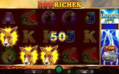 Roo Riches giro bonus