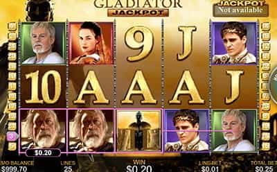 Slot Gladiator Jackpot giri gratis