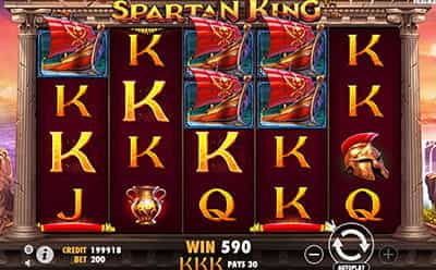 Spartan King giro bonus