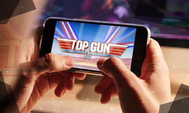 Slot Top Gun, sviluppata da Playtech