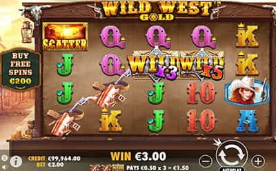 Wild West Gold giro bonus