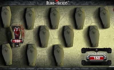  La funzione speciale cosiddetta Bonus Game della slot Blood Suckers.