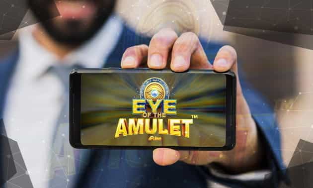 Slot Eye of the Amulet, sviluppata da iSoftBet