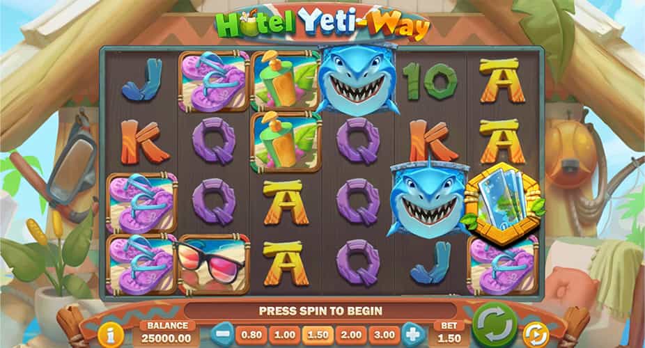 Screenshot della slot Hotel Yeti-Way