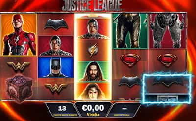 Il simbolo scatter presente nella slot Justice League.