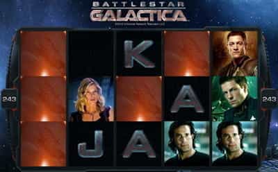 La slot machine Battlestar Galactica di Microgaming.