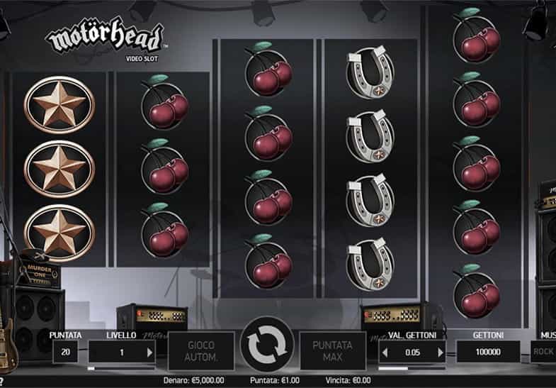 Il fun mode della slot Motorhead prodotta da NetEnt.