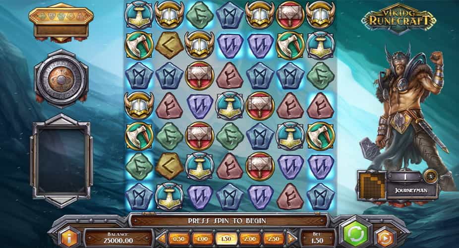 Screenshot della slot Viking Runecraft 