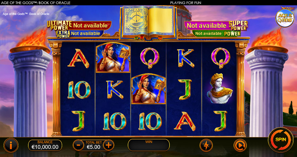 Age of the Gods Book of Oracle gratis: la demo