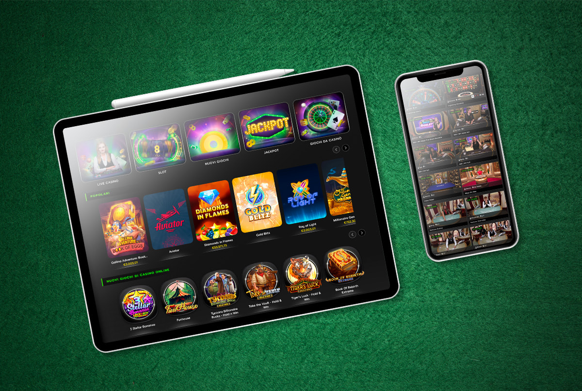 La app mobile di 888casino utilizzabili dal sito web dell'operatore.