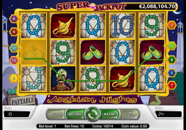 Arabian Nights Slot Demo Game