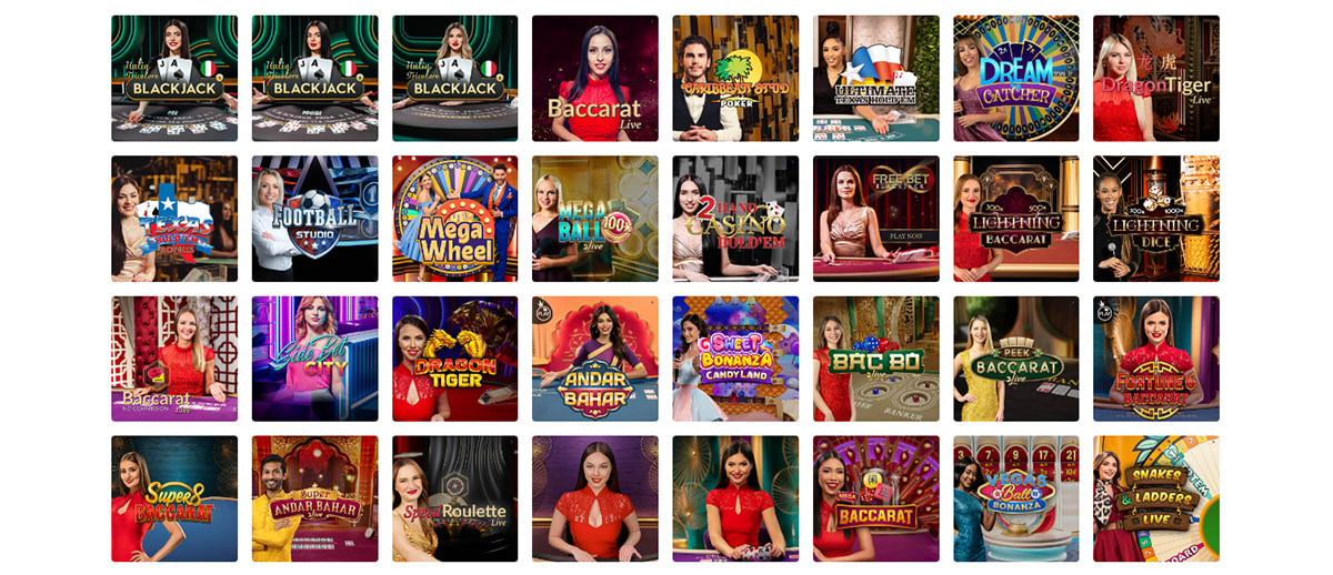 Una panoramica dei giochi del casinò live di Betsson