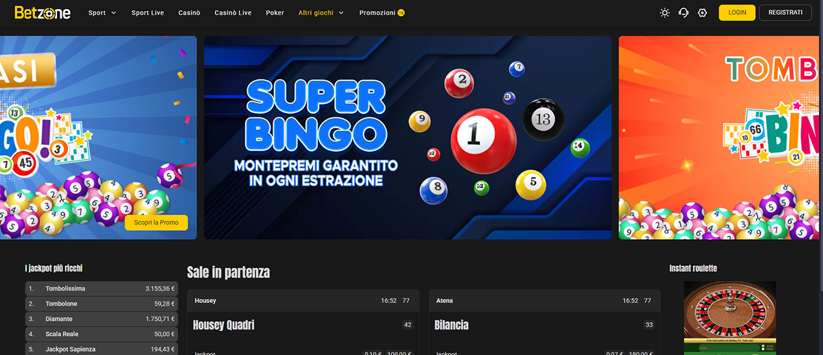 Una panoramica degli altri giochi di Betzone