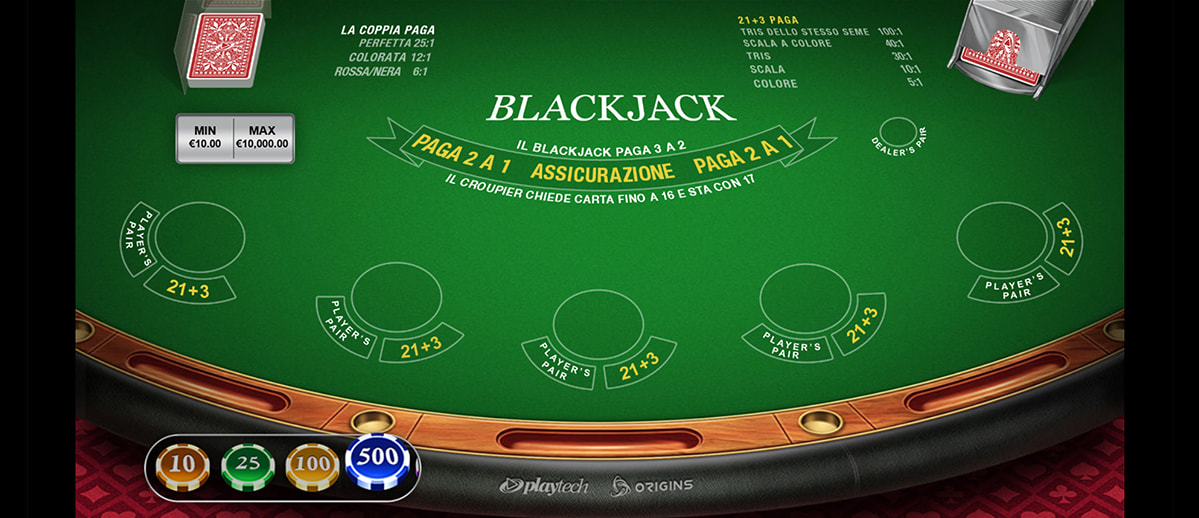 Una panoramica del blackjack di BIG Casinò