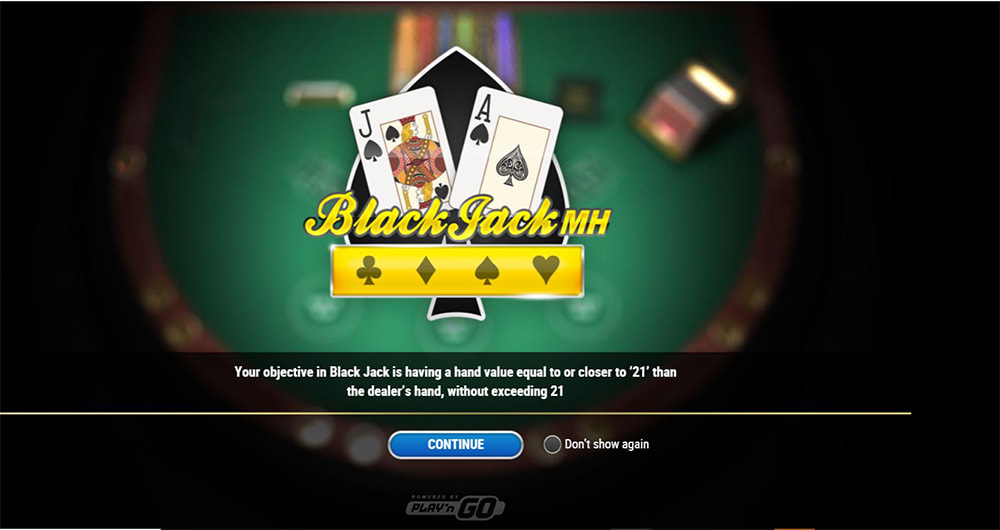Blackjack Multi-hand, sviluppato da Play'n GO