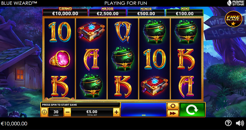 Blue Wizard gratis: la demo