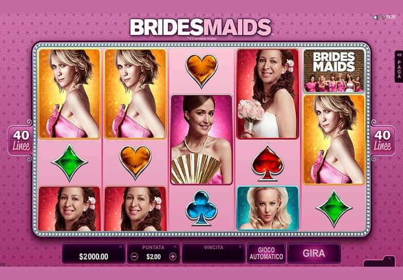 Bridesmaids gratis: la demo