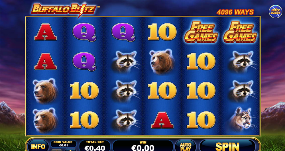 Buffalo Blitz gratis: la demo