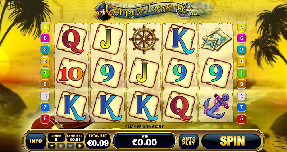 Captain’s Treasure gratis: la demo