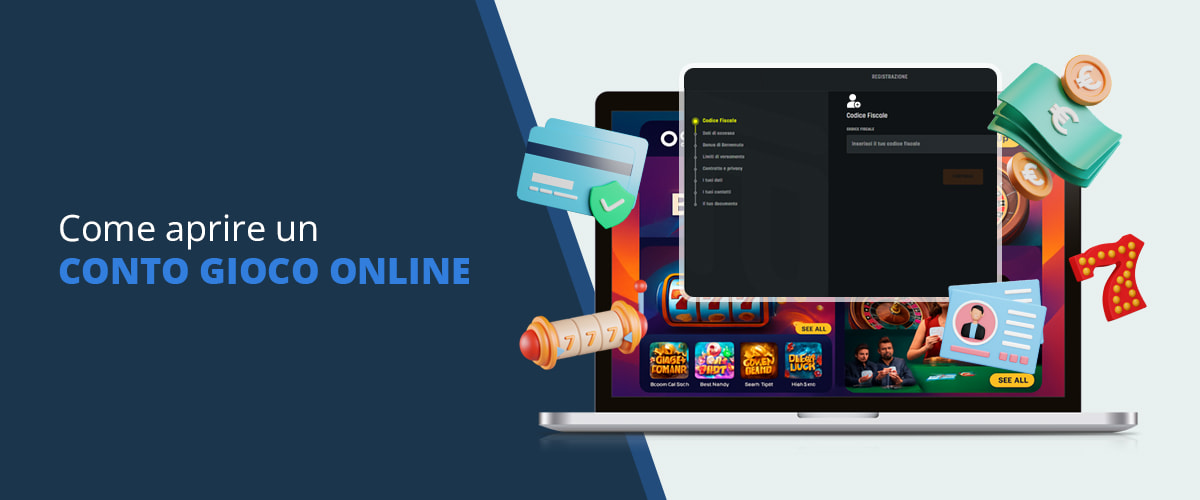 Come aprire un conto gioco online: la guida