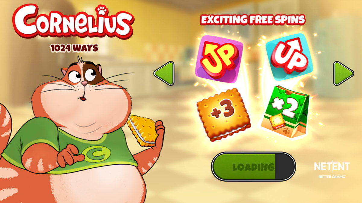 La schermata principale della slot Cornelius