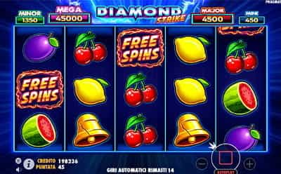 Diamond Strike giri gratis