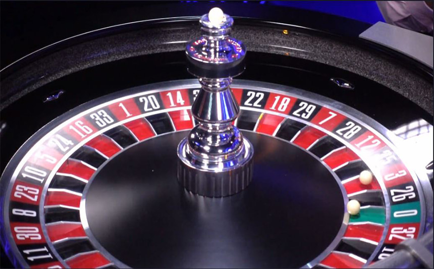 Una partita alla Double Ball Roulette Live di Evolution Gaming.