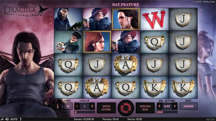 Dracula slot gratis: la demo