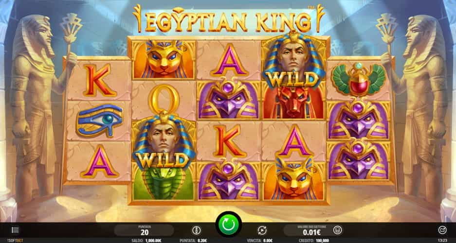 Slot Egyptian King gratis: la demo