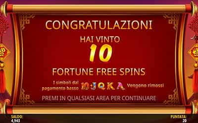 Fu Fortunes Megaways giri gratis