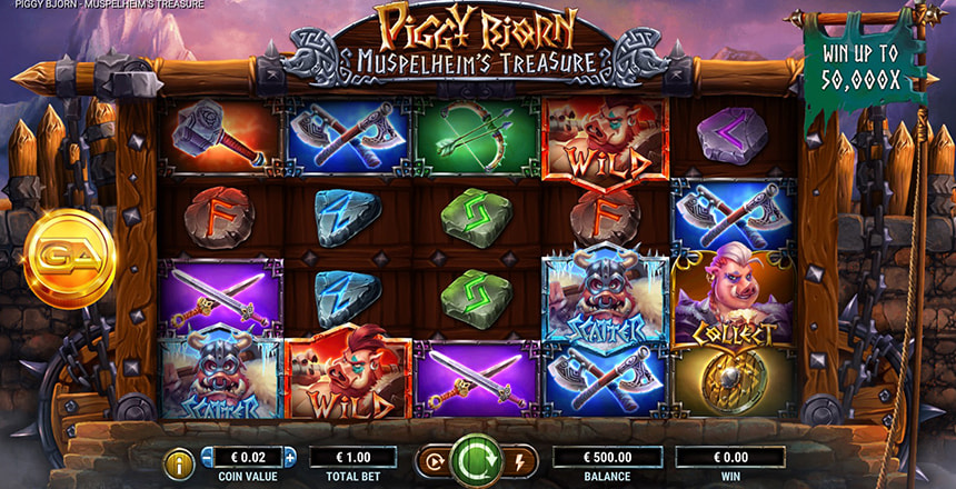 La slot Piggy Bjorn di GameArt.