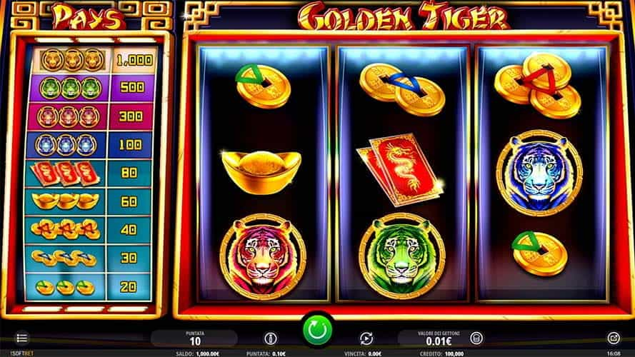 Golden Tiger gratis: la demo