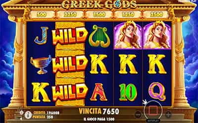 Greek Gods giri gratis