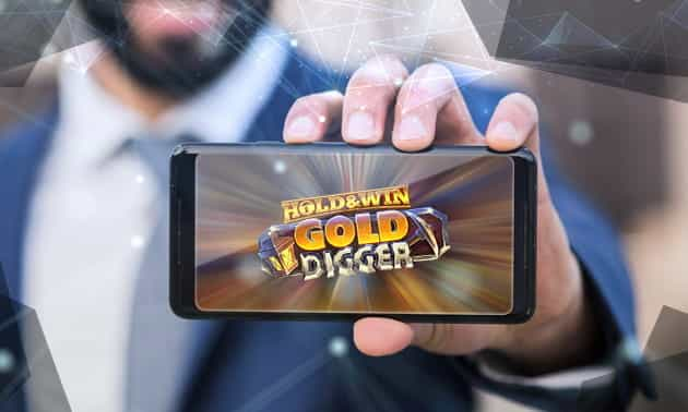 Slot Hold&Win Gold Digger, sviluppata da iSoftBet