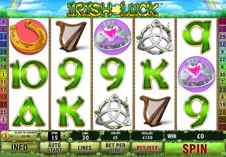 Immagine della slot Irish Luck