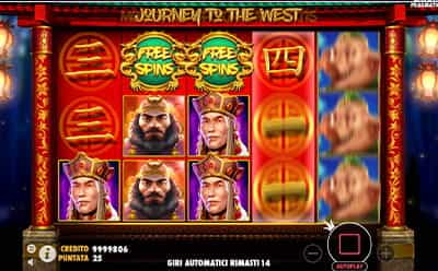 Journey to the West giri gratis