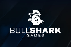 Logo aziendale della software house Bullshark Games.