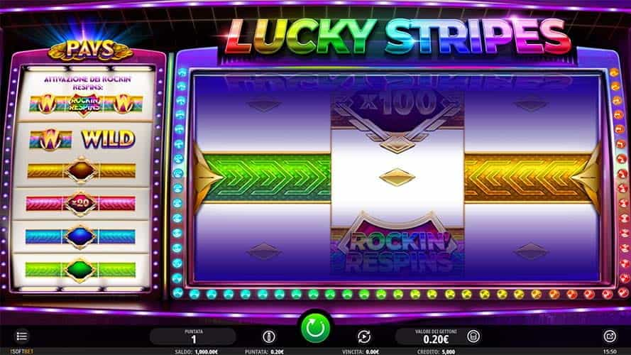 Lucky Stripes gratis: la demo